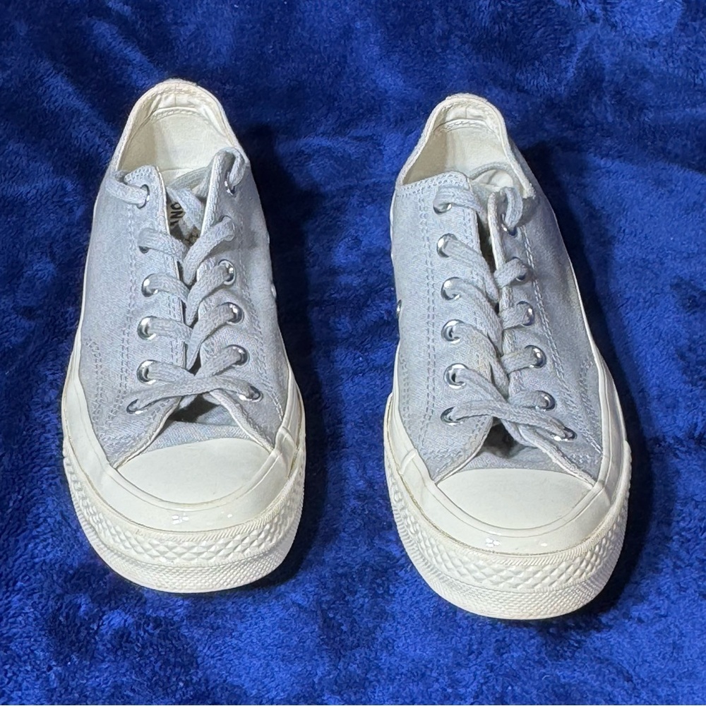 Converse Allstar Chuck Taylor Men’s 7 Women’s 9 Gray Heritage Court Sneakers - Picture 2 of 10